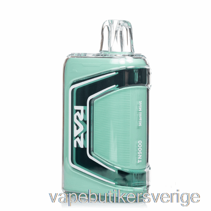 Vape Sverige Raz Tn9000 Engångs Miami Mint